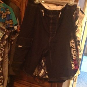 AEROPOSTALE BOARD SHORTS SWIM TRUNKS 38
